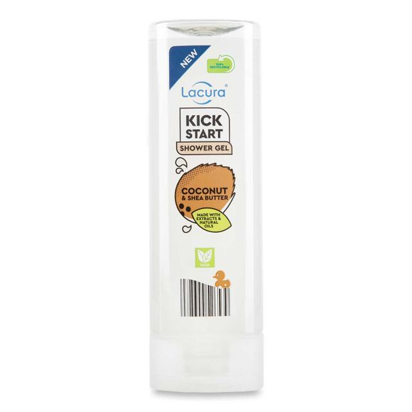 Lacura Kickstart Coconut & Shea Butter Shower Gel 250ml